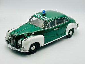 1:18 BMW 501 Police Car "Polizei" -- Green/White -- AUTOart 70606