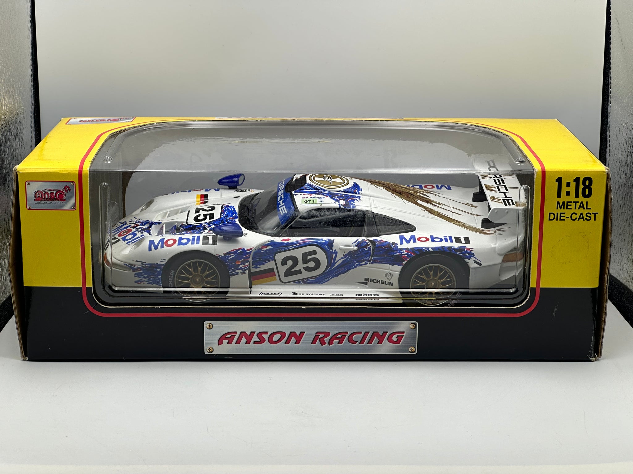 1:18 1998 24 Hours of Le Mans -- #25 Porsche 911 GT1-98 -- Anson Racin 1:18 1998 24 Hours of Le Mans -- #25 Porsche 911 GT1-98 -- Anson Racin