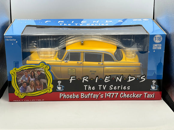 1:18 Phoebe Buffay's 1977 Checker Taxi -- Friends TV Series -- Greenlight