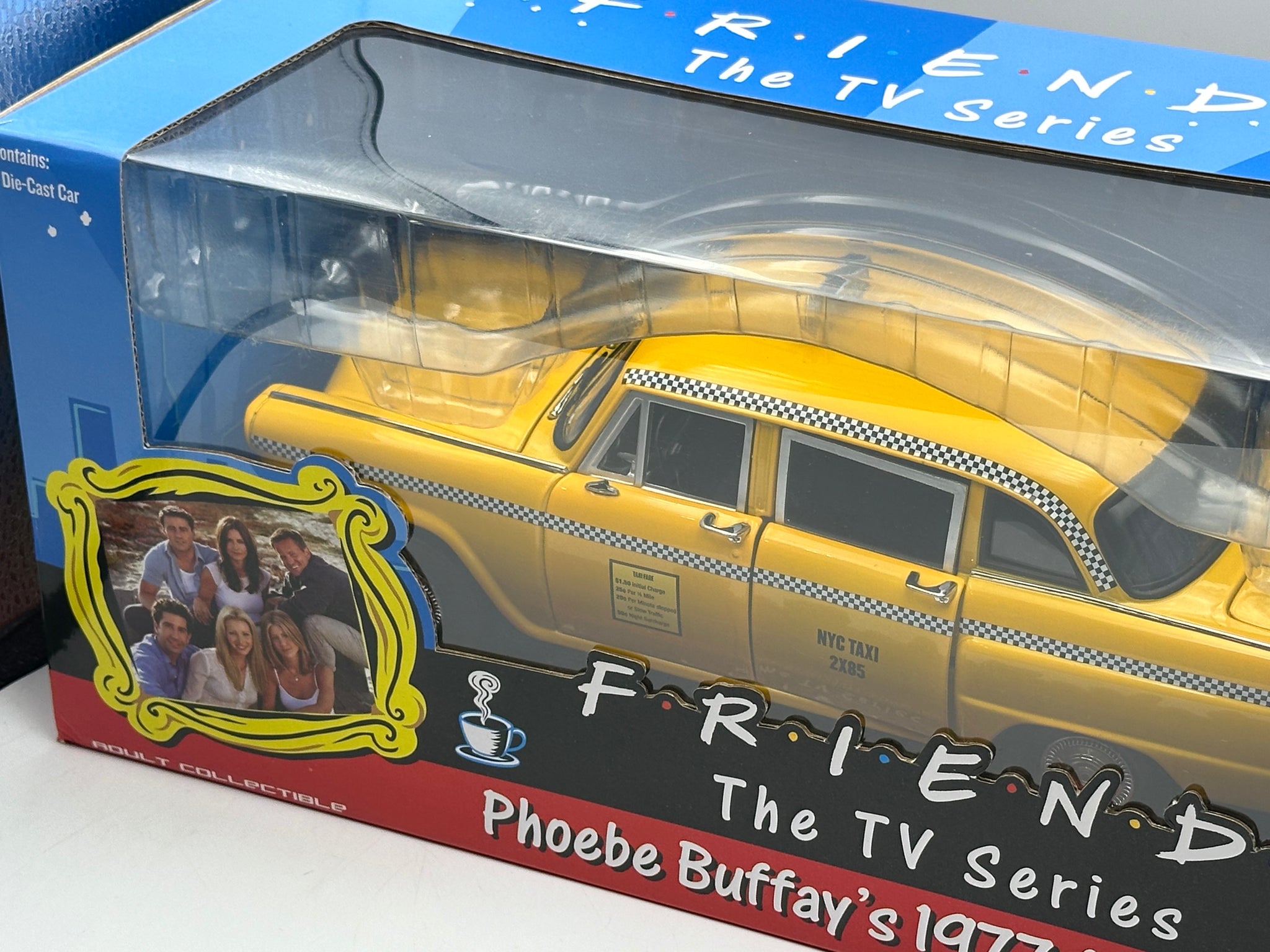 1:18 Phoebe Buffay's 1977 Checker Taxi -- Friends TV Series -- Greenli