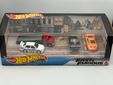 Hot Wheels Premium GMH41 -- Fast & Furious Diorama Set -- Supra Charger Jetta