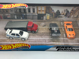 Hot Wheels Premium GMH41 -- Fast & Furious Diorama Set -- Supra Charger Jetta