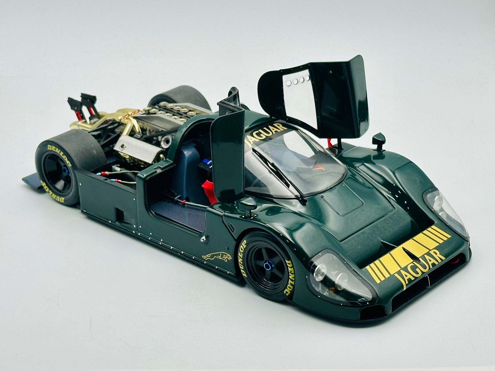 1:18 1988 Jaguar XKR-9 Works Le Mans Prototype -- British Racing Green