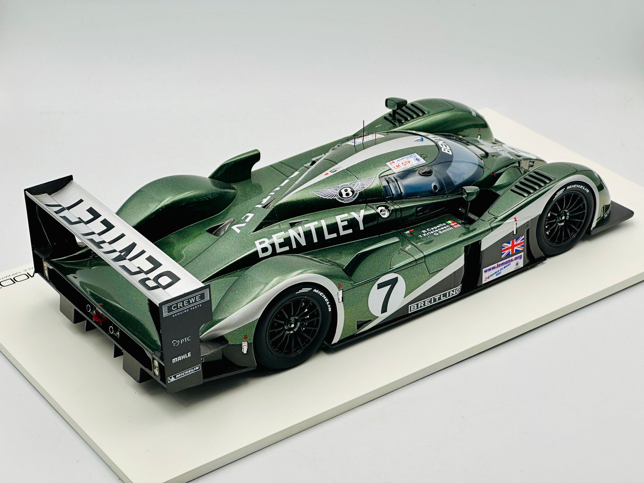 1:18 2003 Le Mans 24h Winner -- #7 Bentley Speed 8 -- TSM-Model 1:18 2003 Le Mans 24h Winner -- #7 Bentley Speed 8 -- TSM-Model
