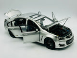 1:18 Holden VF II Commodore SSV Redline -- Nitrate Silver -- Biante SH