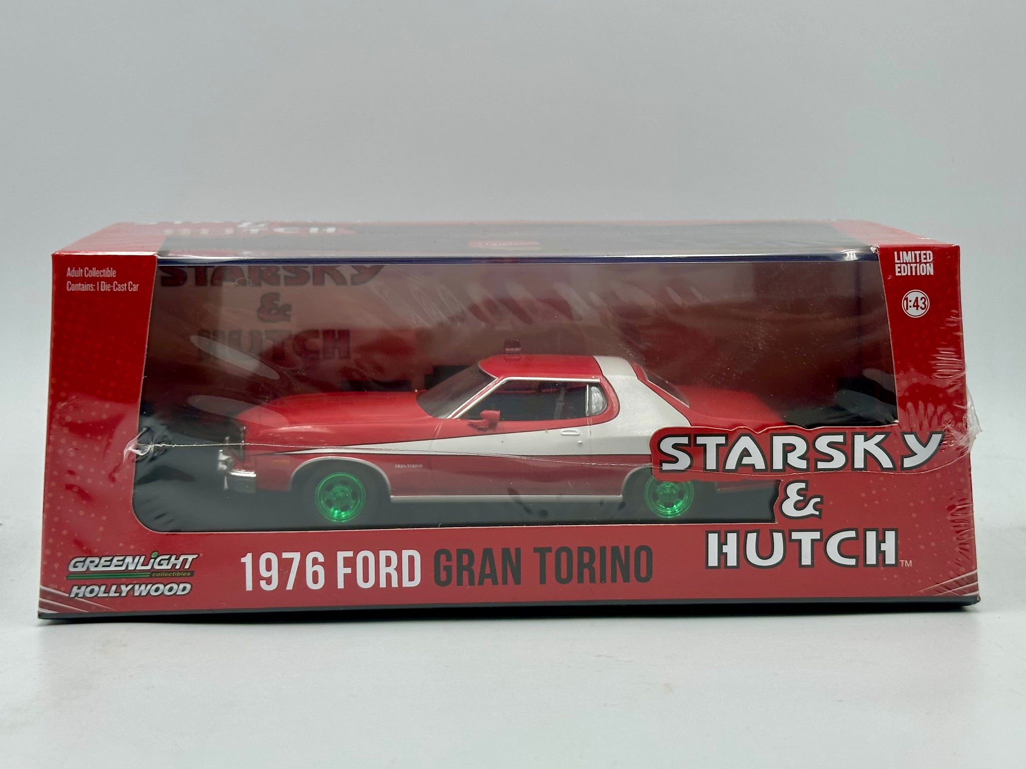 Replique - Starsky & Hutch 1976 Ford Gran Torino (Weathered Version) 1/24 métal - Jeux
