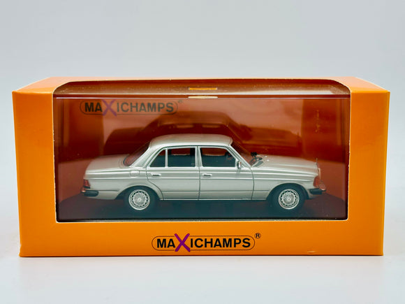1:43 1982 Mercedes-Benz 230E -- Silver -- Minichamps