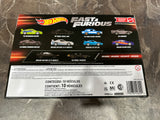 Hot Wheels -- Fast & Furious 10 Pack (HNT21) -- Skyline, Charger, Eclipse, S15,