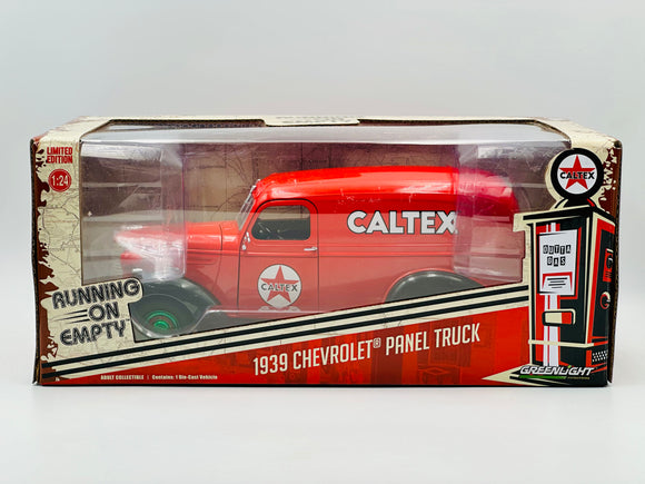 1:24 1939 Chevrolet Panel Truck -- Caltex Red *CHASE VERSION* -- Greenlight