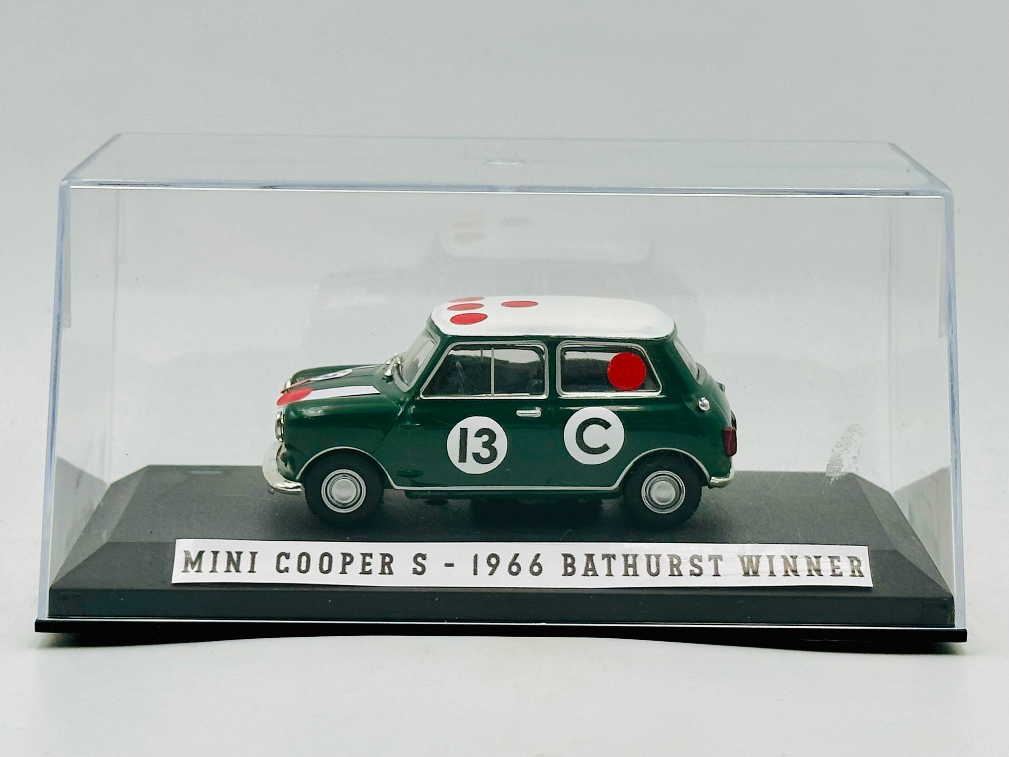 1:43 1966 Bathurst Winner -- #13 Mini Cooper S -- Code 3