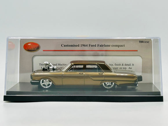 1:43 1964 Ford Fairlane Compact -- Dark Bronze -- Trax TRR115C