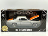 1:24 Holden HQ Monaro GTS -- Silver w/Orange Stripes -- DDA Collectibles