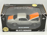 1:24 Holden HQ Monaro GTS -- Silver w/Orange Stripes -- DDA Collectibles