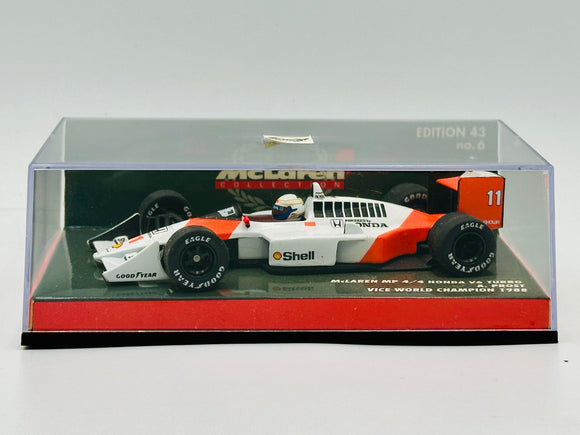 1:43 1988 Alain Prost -- #11 McLaren MP4/4 Honda V6 Turbo -- Minichamp