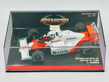 1:43 1986 Keke Rosberg -- British GP -- McLaren Tag MP4/2C -- Minichamps F1