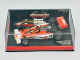 1:43 1977 Gilles Villeneuve -- British GP -- McLaren Ford M23 -- Minichamps F1