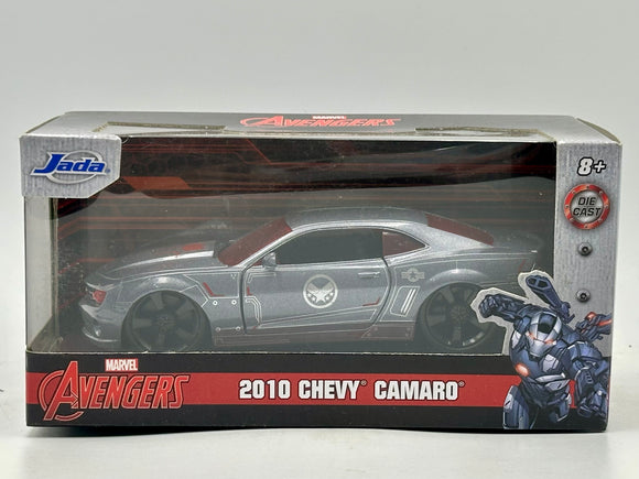 1:32 2010 Chevrolet Camaro -- War Machine -- Avengers -- Silver -- JADA