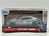 1:32 2010 Chevrolet Camaro -- War Machine -- Avengers -- Silver -- JADA