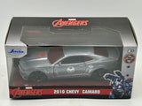 1:32 2010 Chevrolet Camaro -- War Machine -- Avengers -- Silver -- JADA