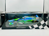 1:18 1994 Michael Schumacher -- Brazilian GP Winner -- #5 Benetton B194 -- Minic