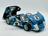 1:18 1966 Ford GT40 MKII -- Sebring -- #2 Shelby American Metallic Blue -- Exoto