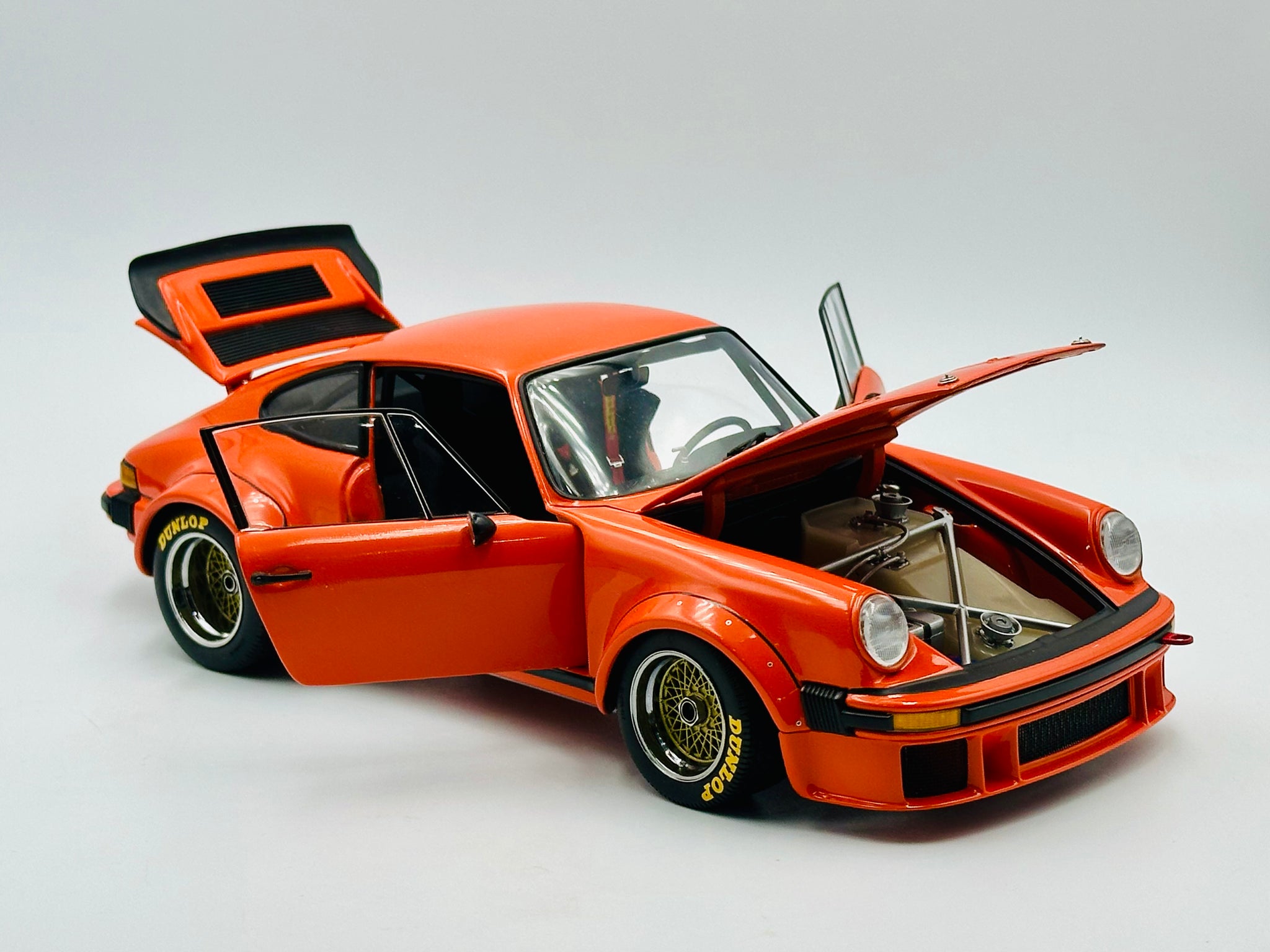1:18 Porsche 934 (911) RSR -- Orange w/Black Accents -- Exoto