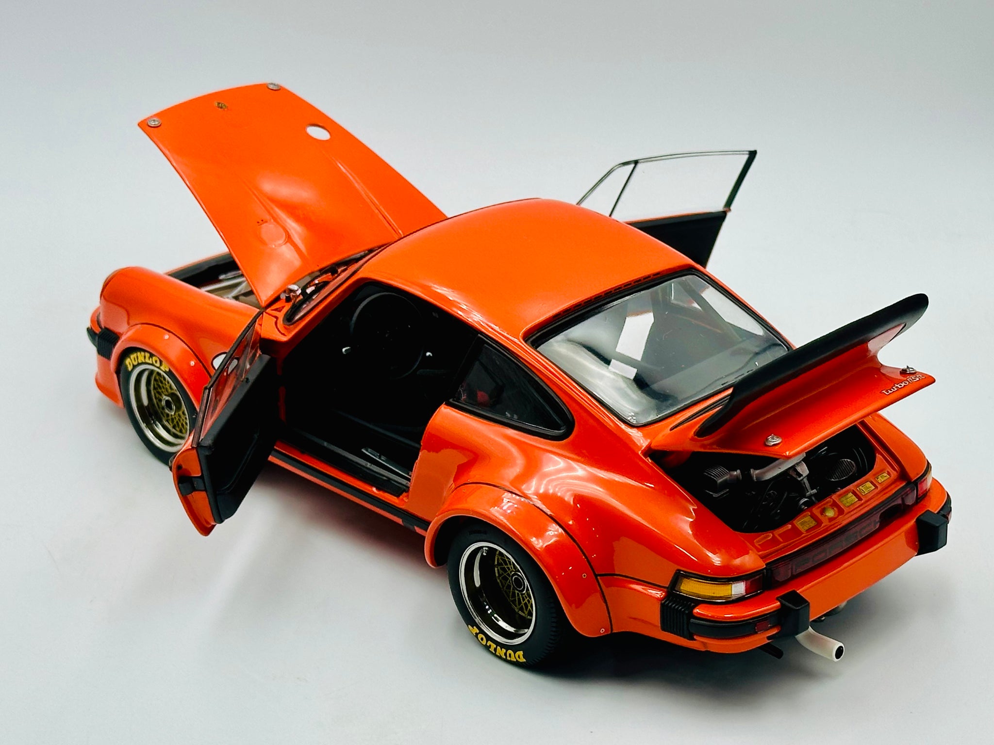 1:18 Porsche 934 (911) RSR -- Orange w/Black Accents -- Exoto