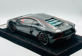 1:18 Lamborghini Aventador SV -- Black w/Red Accents & Interior -- HSG Custom Wo