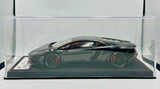 1:18 Lamborghini Aventador SV -- Black w/Red Accents & Interior -- HSG Custom Wo