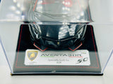 1:18 Lamborghini Aventador SV -- Black w/Red Accents & Interior -- HSG Custom Wo