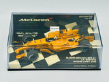 1:43 2006 Juan Pablo Montoya -- #4 McLaren Mercedes MP4-21 -- Minichamps F1