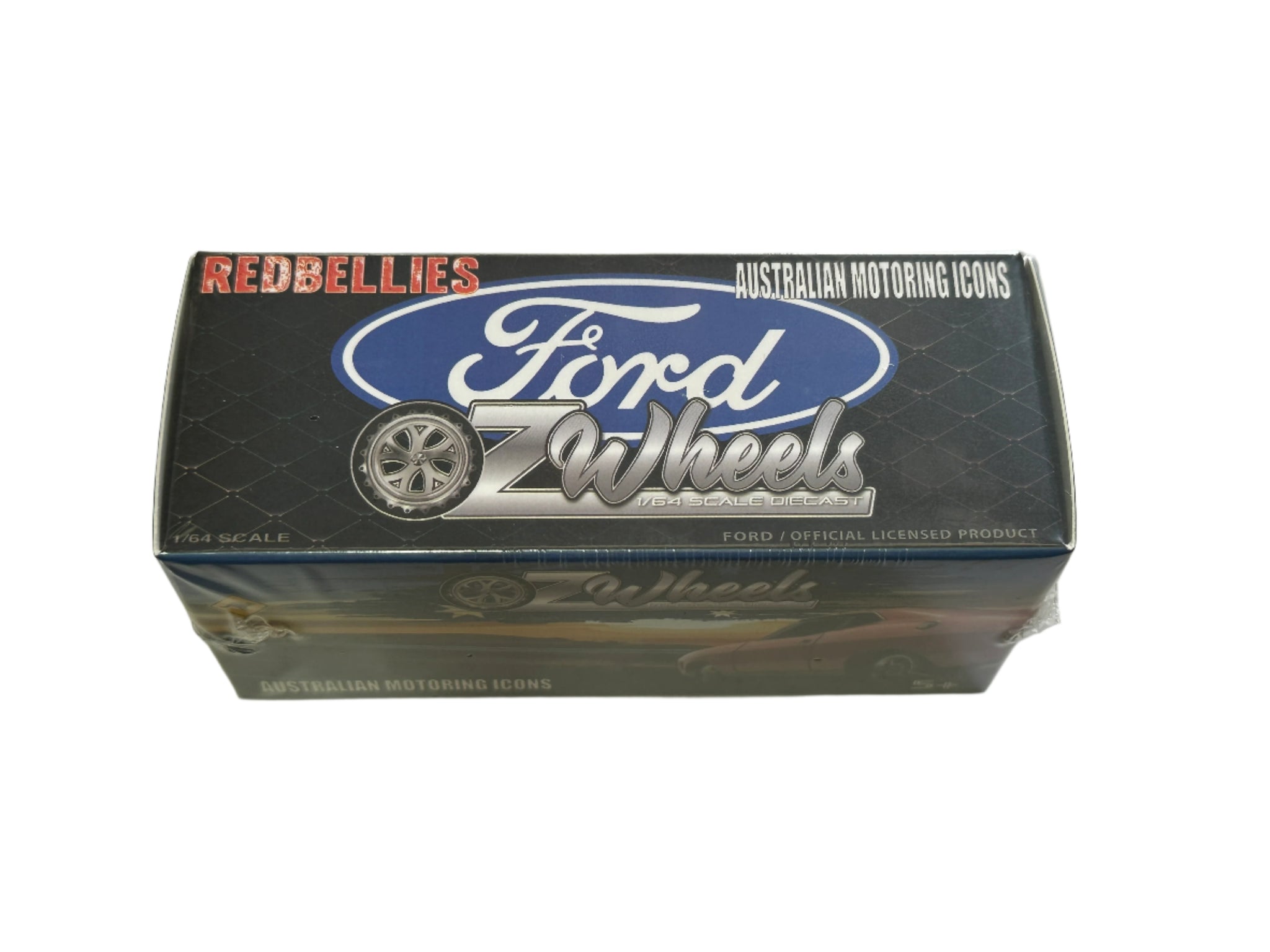 Boîte Mystère OzWheels Redbellies – Mini Voiture Die-cast 1:64 – Ford Ou Holden – Édition Limitée