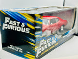 1:18 Dom's 1970 Chevrolet Chevelle SS -- Red -- Johnny Lightning: Fast & Furious