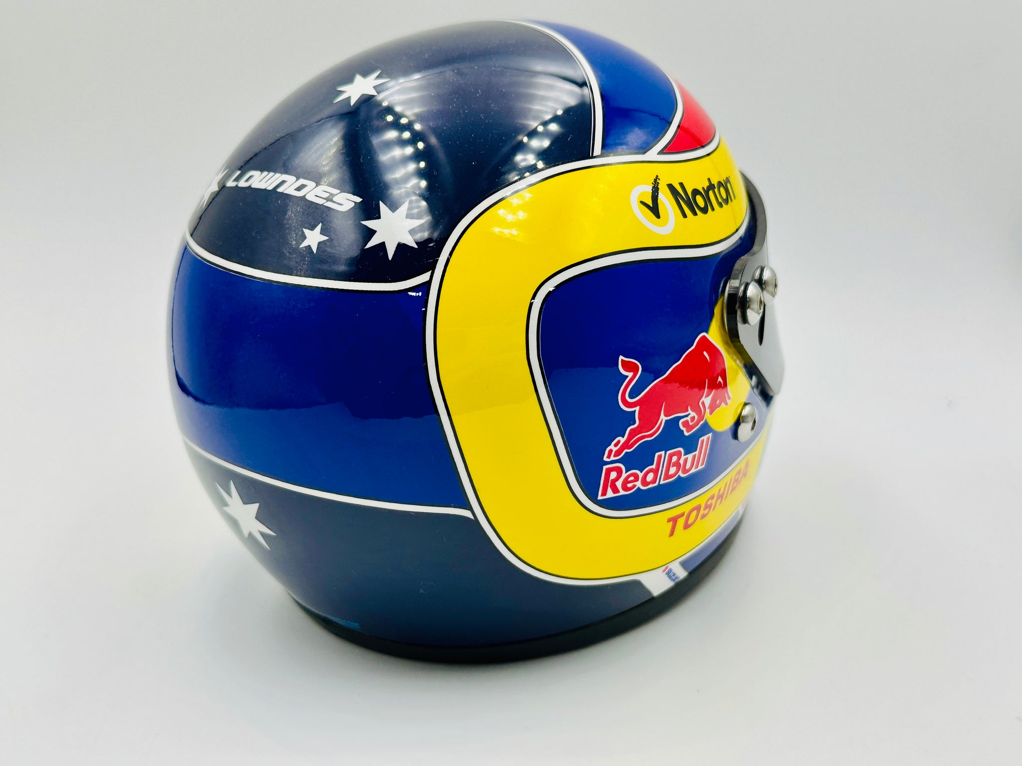 craigs motorcycles helmets 1:2 Helmet -- 2014 Craig Lowndes -- Mini Helmets