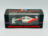 1:43 1991 Gerhard Berger -- World Champion -- #2 McLaren Honda MP4/6 -- Tamiya