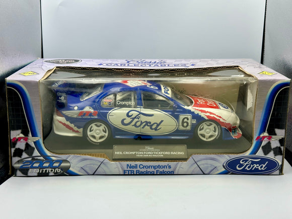 1:18 2000 Neil Crompton -- #6 Tickford Racing -- Ford AU Falcon -- Classic Carle