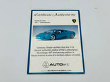 1:18 Lamborghini Murcielago -- Verde Artemis (Teal) -- AUTOart 74515
