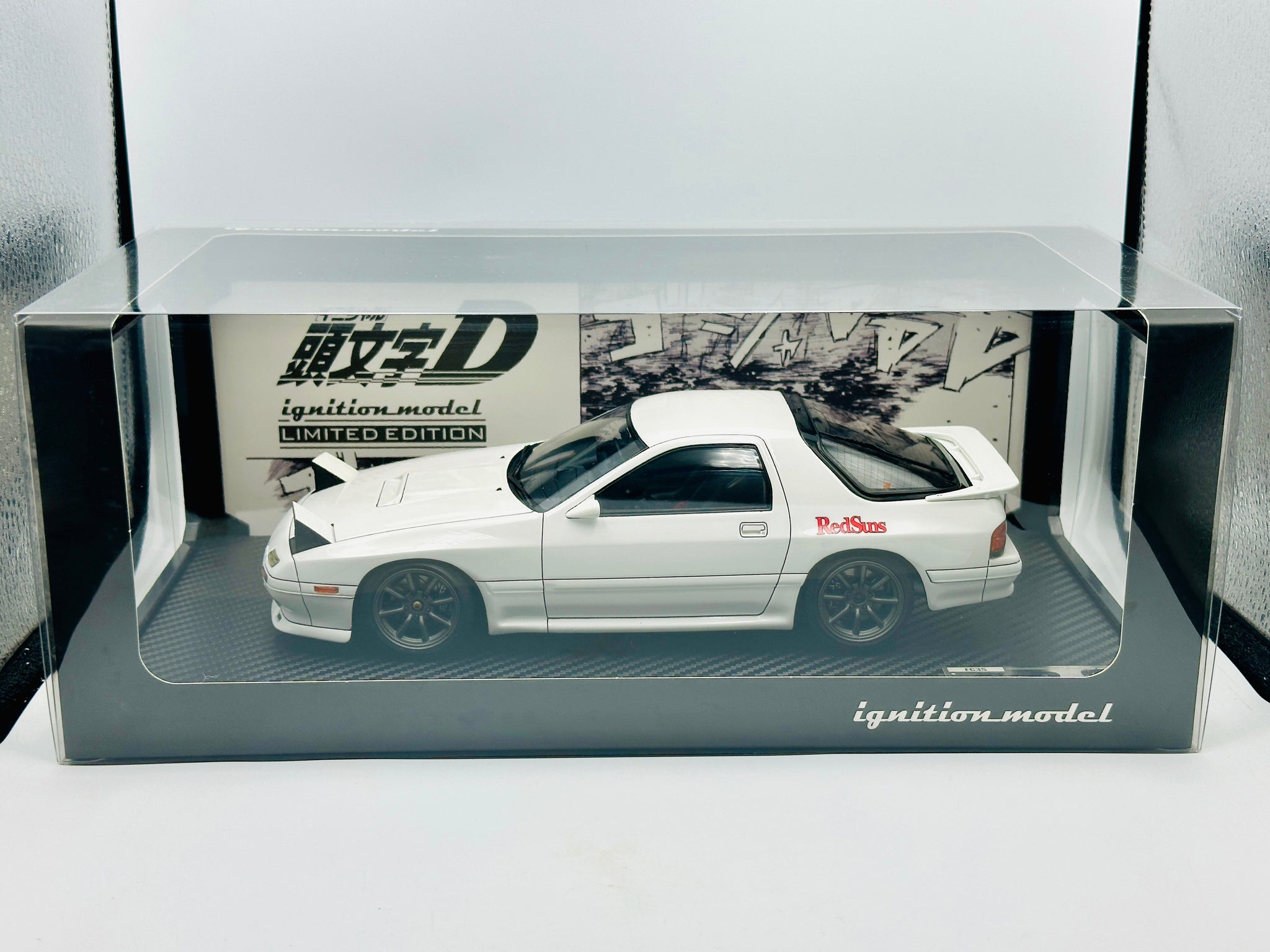 1/18 イグニッションモデル 頭文字D FC3S RX-7 ignition 1:18 Initial D - Mazda Savanna RX-7 Infini (FC3S) White -- Ignition Mo
