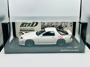 1:18 Initial D - Mazda Savanna RX-7 Infini (FC3S) White -- Ignition Mo