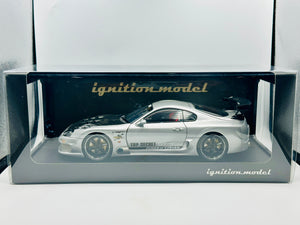 1:18 Toyota Supra (A80) -- TOP SECRET GT300 Silver -- Ignition Model I