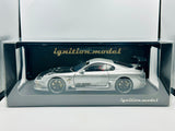1:18 Toyota Supra (A80) -- TOP SECRET GT300 Silver -- Ignition Model IG2490 SH