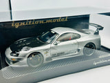 1:18 Toyota Supra (A80) -- TOP SECRET GT300 Silver -- Ignition Model IG2490 SH