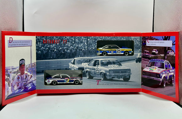 1:43 1977 Bathurst Twin Pack -- #17 & #25 Brock -- Holden LX Torana A9X -- Trax