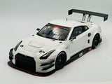 1:18 Nissan GT-R Nismo GT3 -- White -- AUTOart 81576 SH