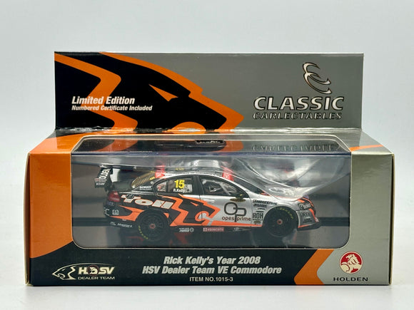 1:43 2008 Rick Kelly -- #15 Holden VE Commodore -- Classic Carlectables