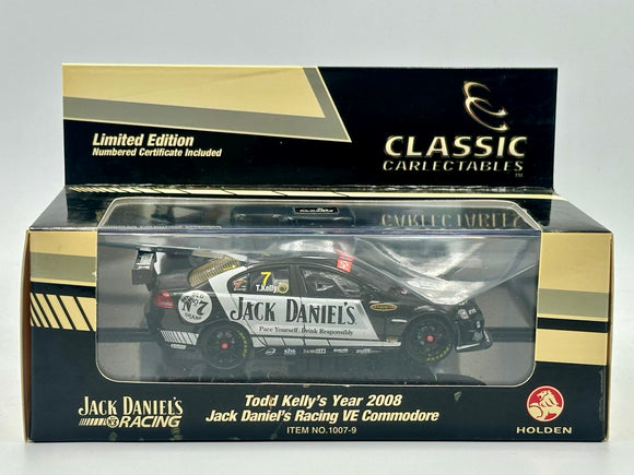 1:43 2008 Todd Kelly -- #7 Holden VE Commodore -- Classic Carlectables