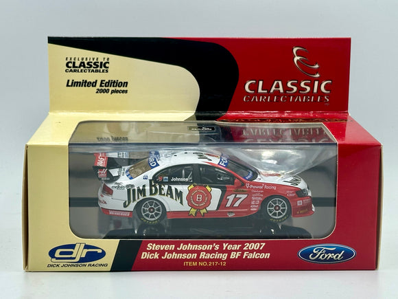 1:43 2007 Steven Johnson -- #17 Ford BF Falcon -- Classic Carlectables