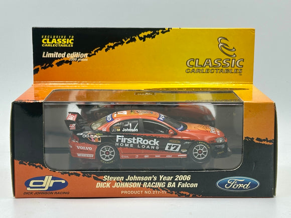 1:43 2006 Steven Johnson -- #17 Ford BA Falcon -- Classic Carlectables