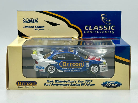 1:43 2007 Mark Winterbottom -- #5 Ford BF Falcon -- Classic Carlectables