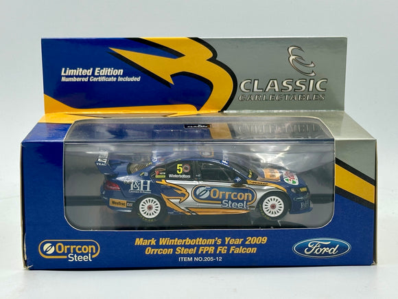 1:43 2009 Mark Winterbottom -- #5 Ford FG Falcon -- Classic Carlectables